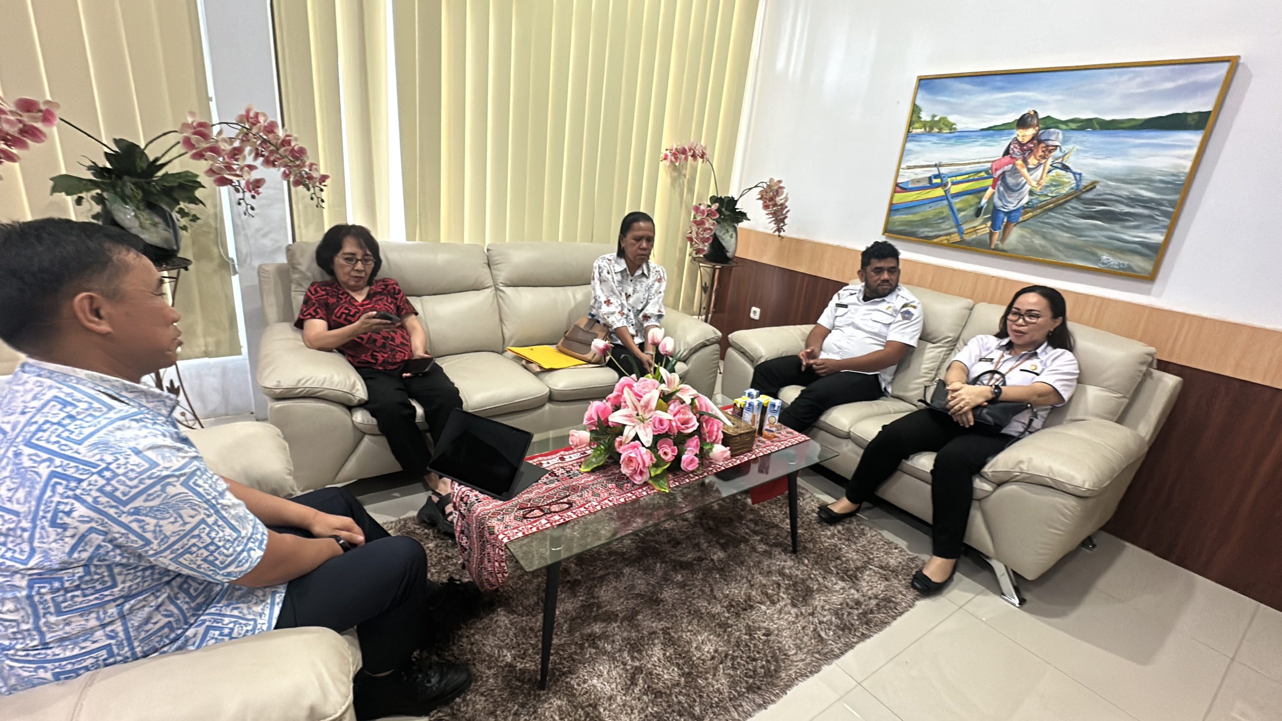 Kunker Dinas Pendidikan Kab. Kep. Sitaro