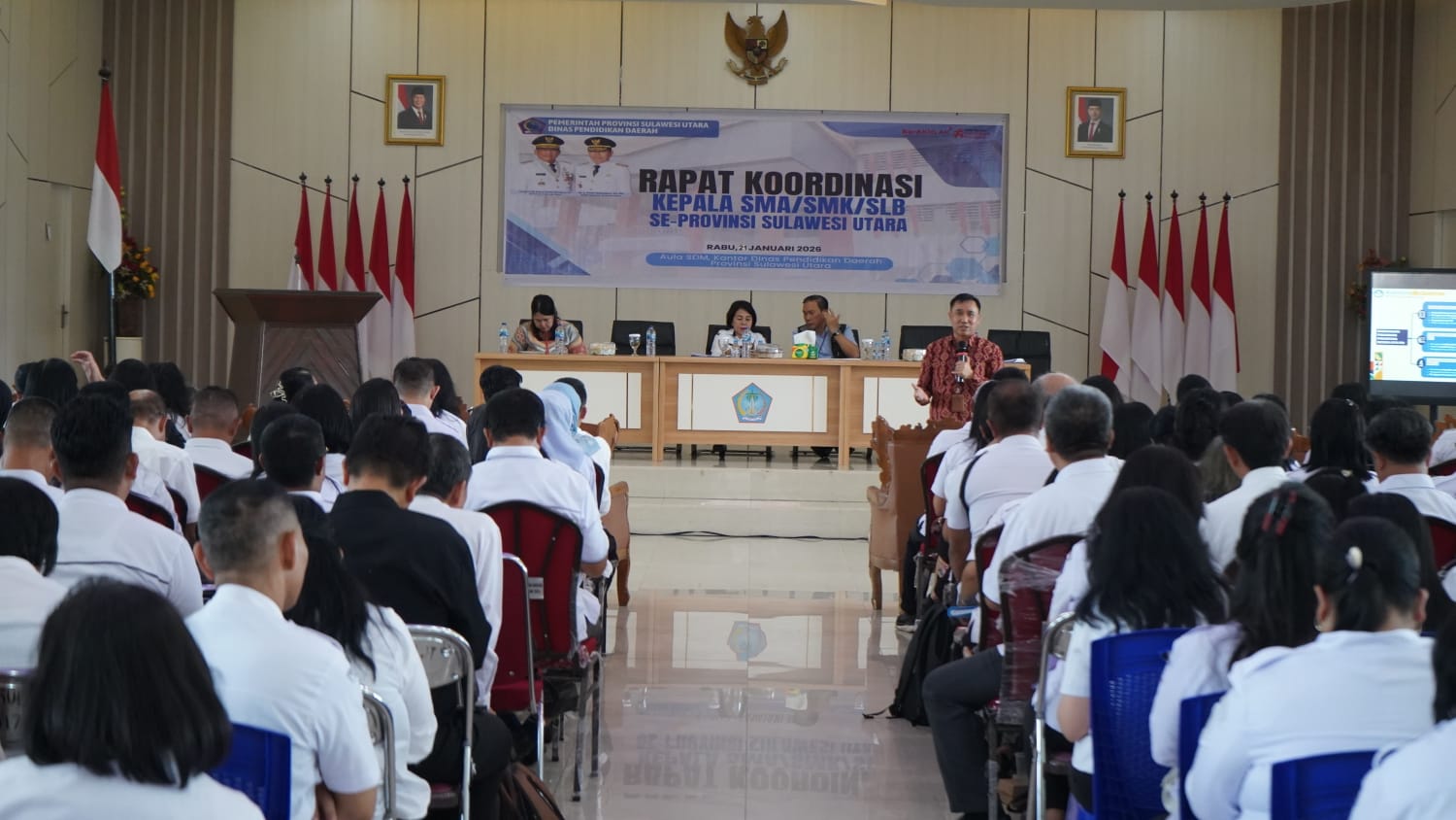 Rakor Dikda 2026, Pemprov Sulut Dorong Transformasi Pendidikan Berkelanjutan